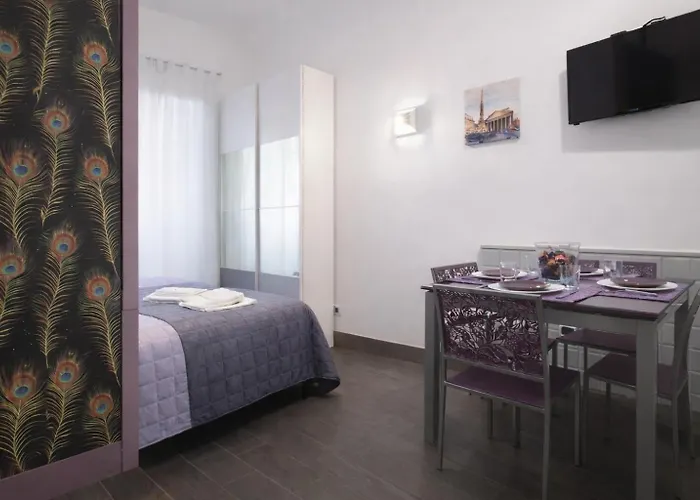 דירה Saint Peter Basilica 200m- 2br -2ba -sleeps 6 *